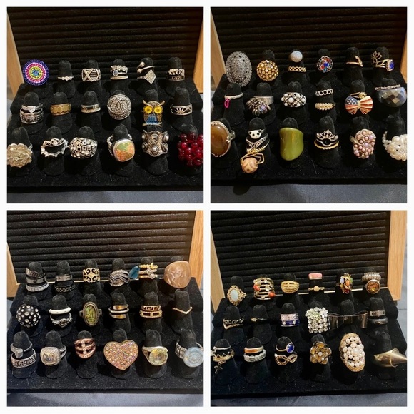 2LBs Vintage Estate Costume Jewelry Lots~ Signed n Unsigned~ Mostly All wearable - Picture 10 of 12